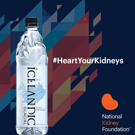 National Kidney Foundation Announces Partnership with Icelandic Glacial